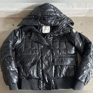 Moncler Georgia Down Bomber Jacket- size M